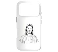 Jésus-Christ Thumbs Up Drôle Christianisme Romain Catholique Coque pour iPhone 17 Pro