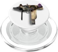 Jésus Christ Uzi Rose Colombe Fleur de Vie PopSockets PopGrip pour MagSafe