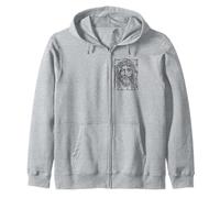 Jésus Christ Vintage Art Christian Faith Cadeau Sweat à Capuche
