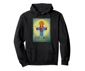 Jesus Christ Would You Look AT The Time - Blague Religieuse Amusante Sweat à Capuche