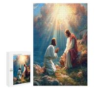 Jesus Christus - Religion Puzzles 1000 Pièces Educa Divertissant Glaube Décoration Intérieure 3D pour Famille Challenge Éducatif Assemblage Amusant Relaxation 1000 PCS