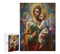 Jesus Christus - Religion Puzzles 500 Pièces Educa Art Glaube Relaxation & Décoration Intérieure Challenge pour Famille Assemblage Amusant Qualité Supérieure 500 PCS