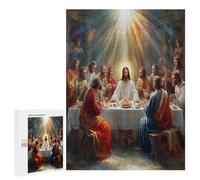 Jesus Christus - Religion Puzzles 500 Pièces Educa Divertissant Glaube Décoration Intérieure 3D pour Famille Challenge Éducatif Assemblage Amusant Relaxation 500 PCS
