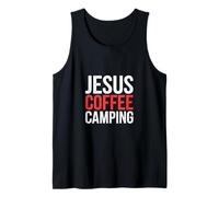 Jesus Coffee Camping Camper Routine veut ------- Débardeur