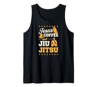 Jesus Coffee et Jiu Jitsu - Un drôle de maître de BJJ chrétien Débardeur
