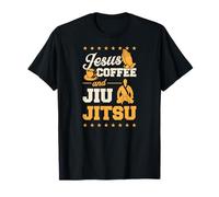 Jesus Coffee et Jiu Jitsu - Un drôle de maître de BJJ chrétien T-Shirt