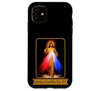 Jesús Confío en Ti Divine Mercy Langue espagnole catholique Coque pour iPhone 11