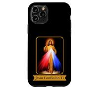 Jesús Confío en Ti Divine Mercy Langue espagnole catholique Coque pour iPhone 11 Pro