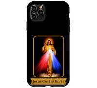 Jesús Confío en Ti Divine Mercy Langue espagnole catholique Coque pour iPhone 11 Pro Max
