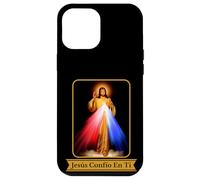 Jesús Confío en Ti Divine Mercy Langue espagnole catholique Coque pour iPhone 12 Pro Max