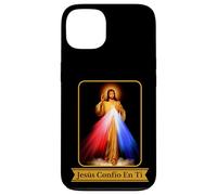 Jesús Confío en Ti Divine Mercy Langue espagnole catholique Coque pour iPhone 13