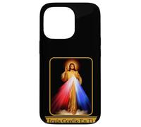 Jesús Confío en Ti Divine Mercy Langue espagnole catholique Coque pour iPhone 13 Pro