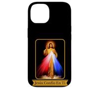 Jesús Confío en Ti Divine Mercy Langue espagnole catholique Coque pour iPhone 14