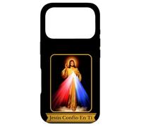 Jesús Confío en Ti Divine Mercy Langue espagnole catholique Coque pour iPhone 17 Pro