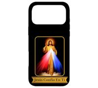 Jesús Confío en Ti Divine Mercy Langue espagnole catholique Coque pour iPhone 17 Pro Max