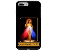 Jesús Confío en Ti Divine Mercy Langue espagnole catholique Coque pour iPhone 7 Plus/8 Plus