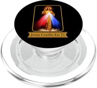 Jesús Confío en Ti Divine Mercy Langue espagnole catholique PopSockets PopGrip pour MagSafe