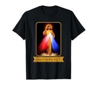 Jesús Confío en Ti Divine Mercy Langue espagnole catholique T-Shirt
