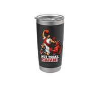 Jésus contre le diable, basket-ball, Jésus-Christ Gobelet isotherme en acier inoxydable double paroi