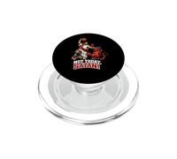 Jésus Contre Le Diable, Basket-Ball, Jésus-Christ PopSockets PopGrip pour MagSafe