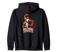 Jésus Contre Le Diable, Basket-Ball, Jésus-Christ Sweat à Capuche