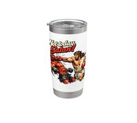 Jésus contre le diable, Boxe, Jésus-Christ Gobelet isotherme en acier inoxydable double paroi