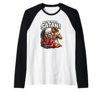 Jésus Contre Le Diable, Combat en Cage, Jésus-Christ Manche Raglan