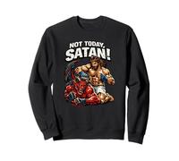 Jésus Contre Le Diable, Combat en Cage, Jésus-Christ Sweatshirt