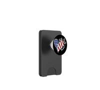Jesus Cross Heart America The Lord is My Rock Art AU Dos PopSockets PopWallet pour MagSafe