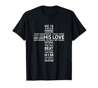Jesus Cross My Friend Partner Defender God Lord Savior T-Shirt