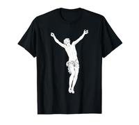 Jésus Crucifix Corpus Christi Catholique Vintage Art T-Shirt Graphique avec Valeur