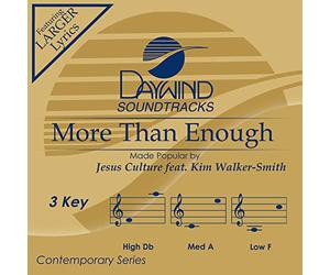 Jesus Culture feat. Kim Walker-Smith - More Than Enough [Accompaniment/Performance Track]