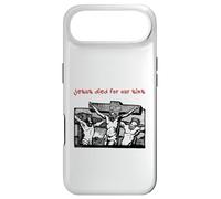 Jesus Died for Our Sins (Illustration Graphique Vintage) Coque pour iPhone Air