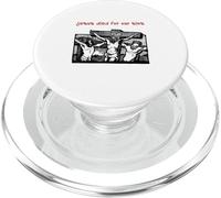 Jesus Died for Our Sins (Illustration Graphique Vintage) PopSockets PopGrip pour MagSafe