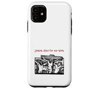 Jesus Died for Our Sins (Jésus on Cross Graphic) Coque pour iPhone 11