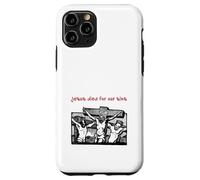 Jesus Died for Our Sins (Jésus on Cross Graphic) Coque pour iPhone 11 Pro