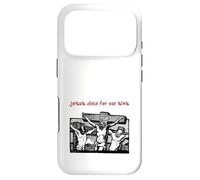 Jesus Died for Our Sins (Jésus on Cross Graphic) Coque pour iPhone 17 Pro