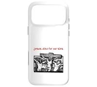 Jesus Died for Our Sins (Jésus on Cross Graphic) Coque pour iPhone 17 Pro Max