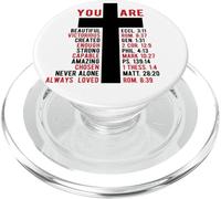 Jésus : Dieu ne dit jamais que tu as béni le chemin, la vérité, la vie PopSockets PopGrip pour MagSafe