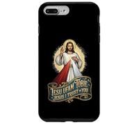 Jésus Divine Mercy I Trust in You Catholic Coque pour iPhone 7 Plus/8 Plus