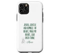 Jésus Doux et Humble de cœur catholique Coque pour iPhone 11 Pro