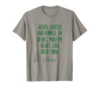 Jésus Doux et Humble de cœur catholique T-Shirt