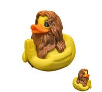 Jésus Duck, 2025 Nouveau thème de Jésus Holy Ducks - Foi Rencontre L'Aventure Hors Route! Créatif priez Ensemble Jésus Saint Christian Decor Ducks, Canard Caoutchouc prière Jésus imprimé (1pc)