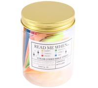 Jésus Écriture Jar Versets Bibliques Écriture Jar Cartes À Code Couleur Pour Lire Dans Différentes Humeurs Cadeaux Bibliques Chrétiens