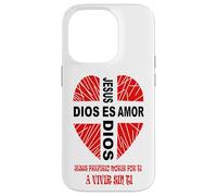 Jesús El Amor de Dios Cristo Buen Pastor Vida Eterna Coque pour iPhone 14 Pro