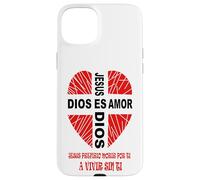 Jesús El Amor de Dios Cristo Buen Pastor Vida Eterna Coque pour iPhone 15 Plus