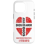 Jesús El Amor de Dios Cristo Buen Pastor Vida Eterna Coque pour iPhone 16 Pro