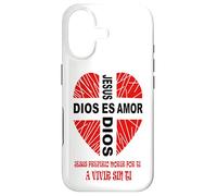 Jesús El Amor de Dios Cristo Buen Pastor Vida Eterna Coque pour iPhone 17