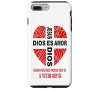 Jesús El Amor de Dios Cristo Buen Pastor Vida Eterna Coque pour iPhone 7 Plus/8 Plus