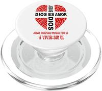 Jesús El Amor de Dios Cristo Buen Pastor Vida Eterna PopSockets PopGrip pour MagSafe